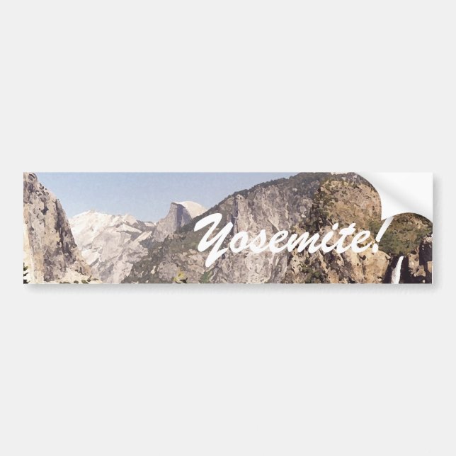 Yosemite krockklistremerke bildekal (Framsidan)