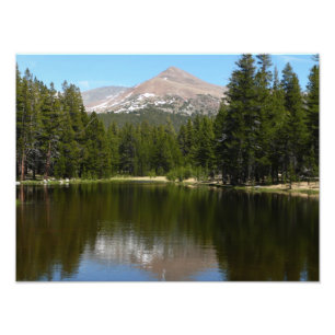 Yosemite Lake Reflektion Fototryck