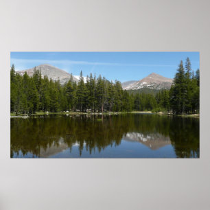 Yosemite Lake Reflexion Poster