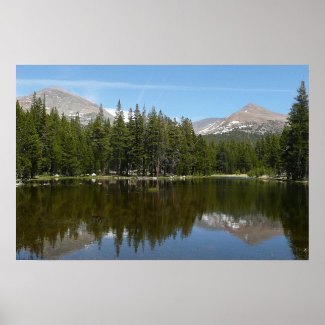 Yosemite Lake Reflexion Poster (Framsidan)