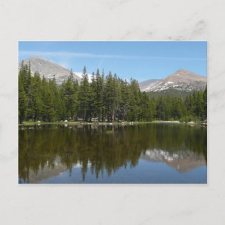Yosemite Lake Reflexion Vykort