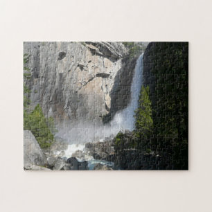 Yosemite Lower Falls vid Lower Yosemite Falls Trai Pussel