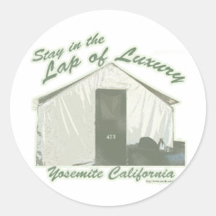 Yosemite lyx runt klistermärke
