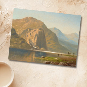 Yosemite Majestic Ligcape av Albert Bierstadt Vykort