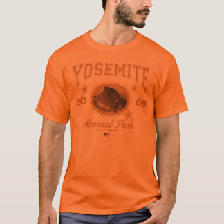 Yosemite manar T-tröja, orange T-shirt