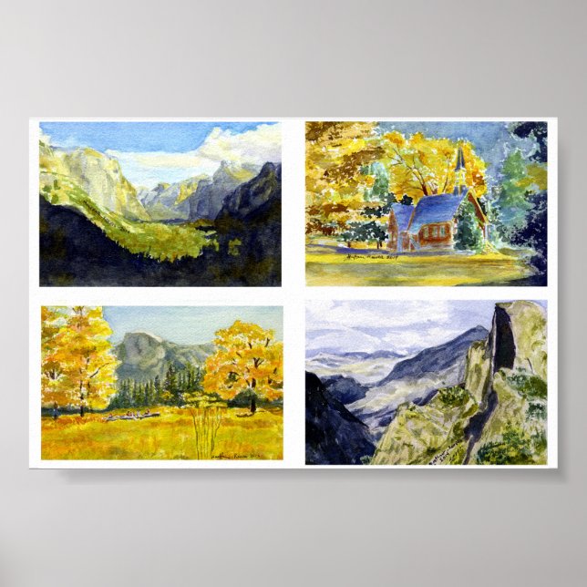 Yosemite Mini Poster #1 (Framsidan)