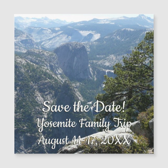 Yosemite Mountain View i Yosemite National Park (Framsida)