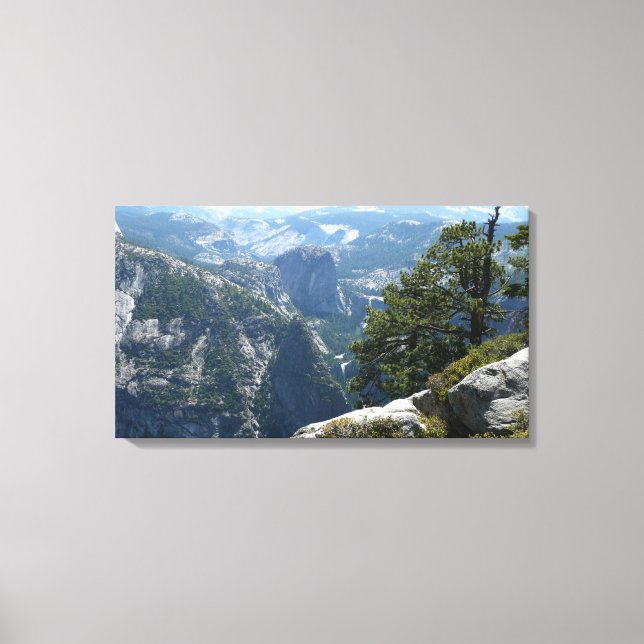 Yosemite Mountain View i Yosemite National Park Canvastryck (Framsida)