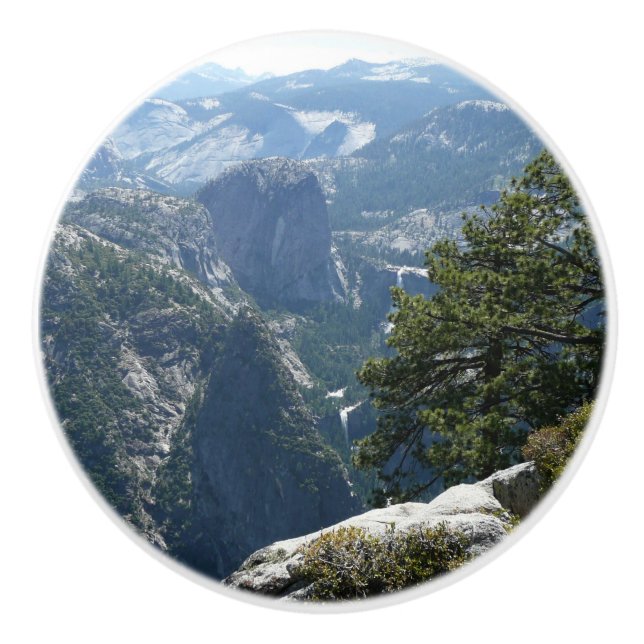 Yosemite Mountain View i Yosemite National Park Knopp (Framsidan)
