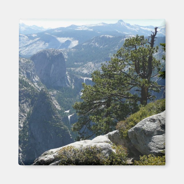 Yosemite Mountain View i Yosemite National Park Magnet (Framsidan)