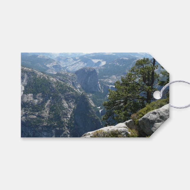 Yosemite Mountain View i Yosemite National Park Presentetikett (Framsidan (Horisontell))