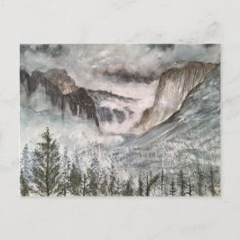 YOSEMITE MOUNTAINS POSTKORT VYKORT