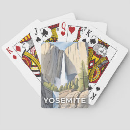 Yosemite National Park | Akvarell Resa Casinokort