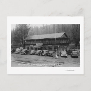 Yosemite National Park Bear Creek Lodge Vykort