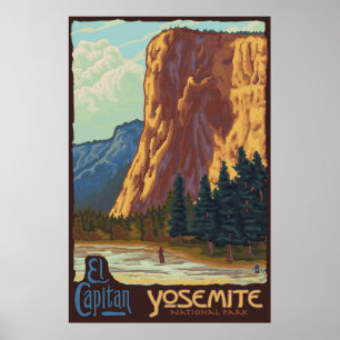 Yosemite National Park, CA - El Capitan Poster