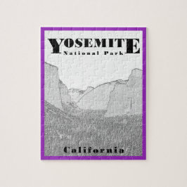 Yosemite National Park California - 8x10 - 110 pcs Pussel
