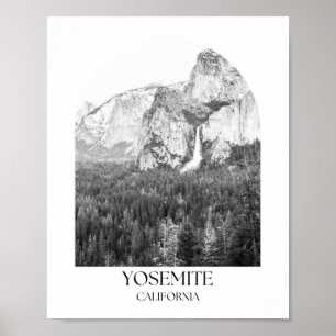 Yosemite National Park California Arch Photo Print Poster
