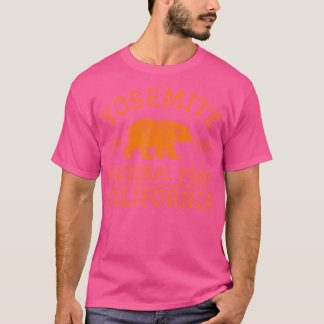 Yosemite National Park California Bear Hiking Outd T Shirt