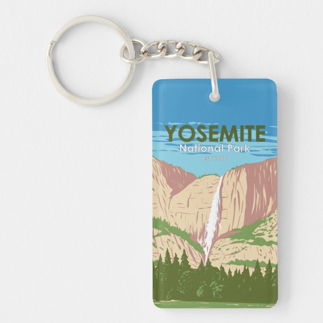 Yosemite National Park California Dubbla Sided (Framsidan)