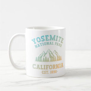 Yosemite National Park California Hiking Gradient Kaffemugg