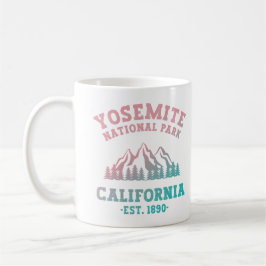 Yosemite National Park California Hiking Gradient Kaffemugg