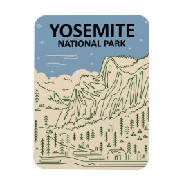 Yosemite National Park California Magnet