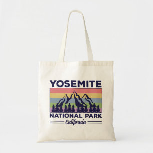 Yosemite National Park California Retro Hiking Tygkasse