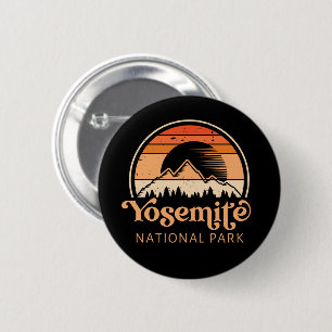 Yosemite National Park California Retro Vintage Knapp