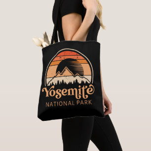 Yosemite National Park California Retro Vintage Tygkasse