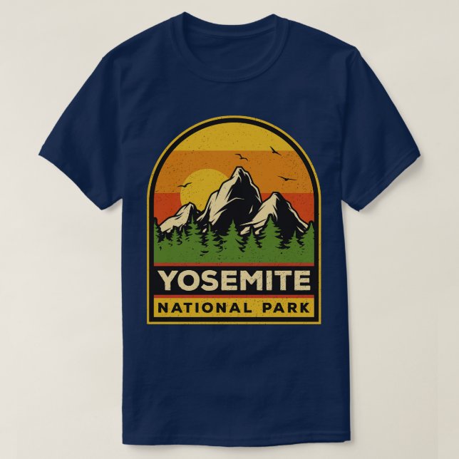 Yosemite National Park California T Shirt (Design framsida)