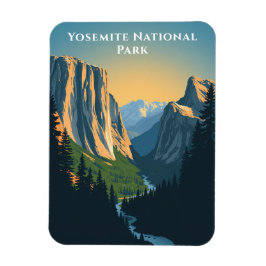 Yosemite National Park California Travel Landscape Magnet