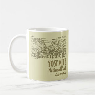 Yosemite National Park California Tunnel View Kaffemugg