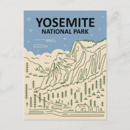 Yosemite National Park California Vykort