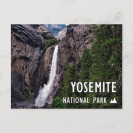 Yosemite National Park California Waterfall Vykort
