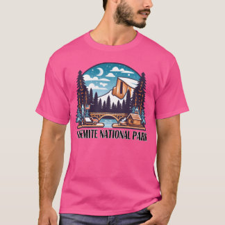 Yosemite National Park Camping vänner T Shirt