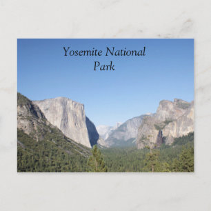 Yosemite National Park El Capitan-fotovykort Vykort