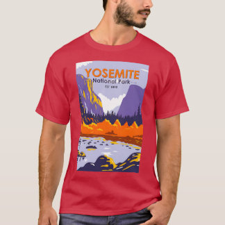 Yosemite National Park El Capitan i höstCalifo T Shirt