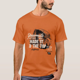 Yosemite National Park Half Dome Kalifornien Ameri T Shirt