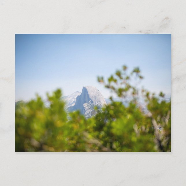Yosemite National Park, halv Dome 2018 Vykort (Framsida)