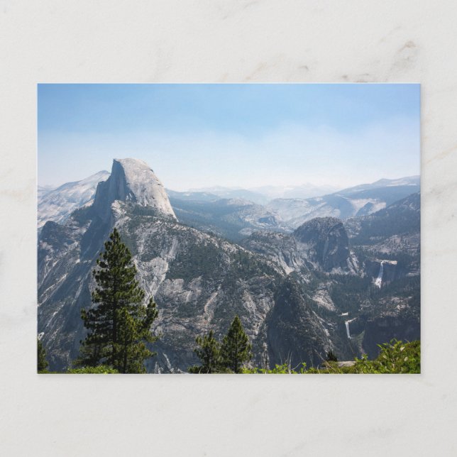 Yosemite National Park, halv Dome 2018 Vykort (Framsida)