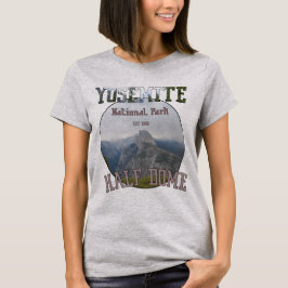 Yosemite National Park halv Dome T-shirt