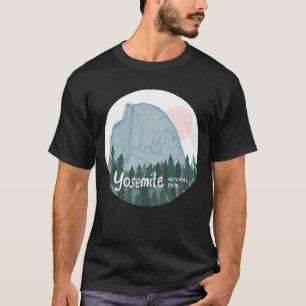 Yosemite National Park, halv Dome T Shirt