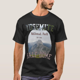 Yosemite National Park, halv Dome T Shirt