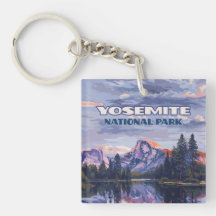 Yosemite National Park Halva Dome California Sunse