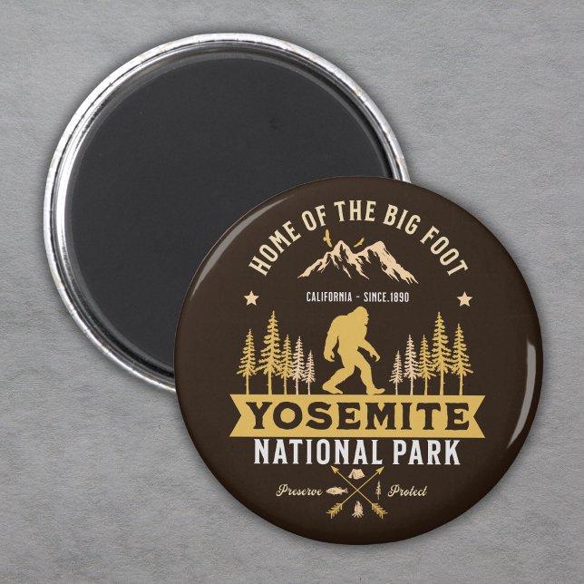 Yosemite National Park Home of the Big Foot Magnet (Skapare uppladdad)