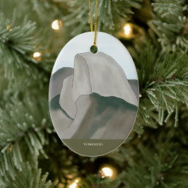 Yosemite National Park Julgran Ornament