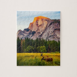 Yosemite National Park Kalifornien Berg Vilda Djur Pussel