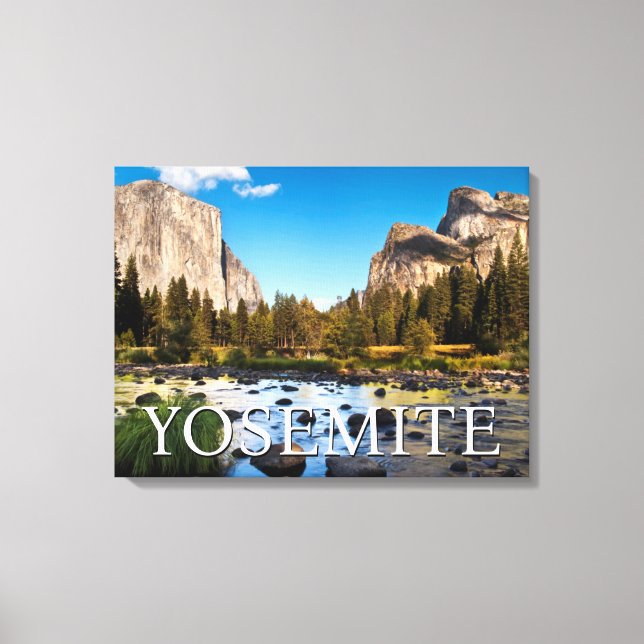 Yosemite National Park, Kalifornien Canvastryck (Framsida)