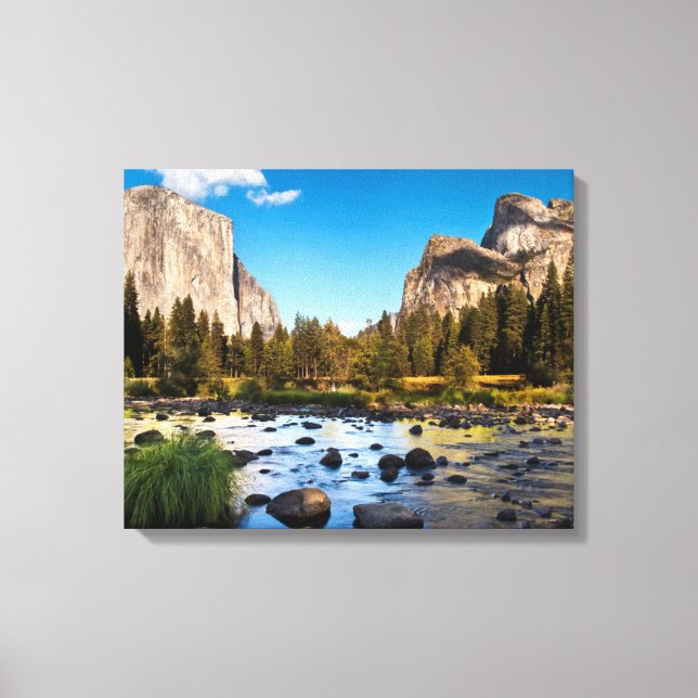 Yosemite National Park, Kalifornien Canvastryck (Framsida)