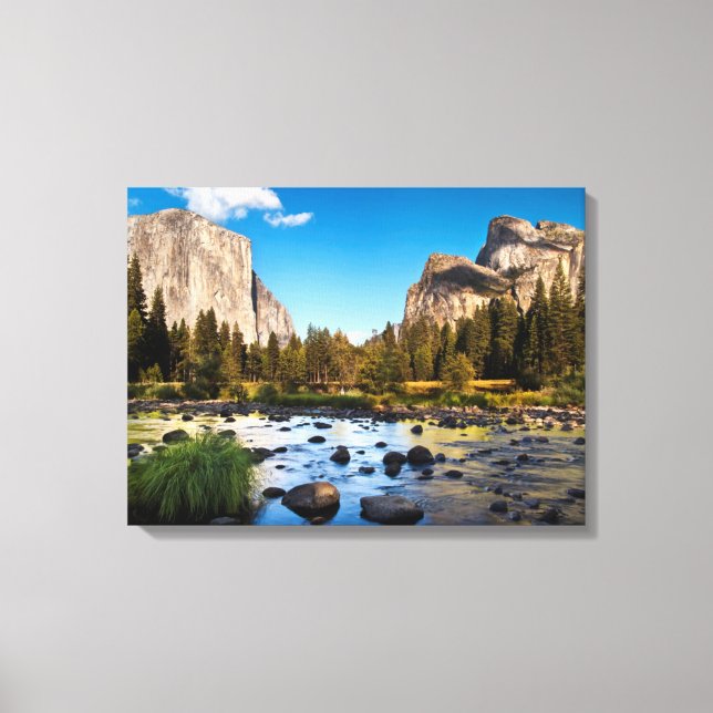 Yosemite National Park, Kalifornien Canvastryck (Framsida)